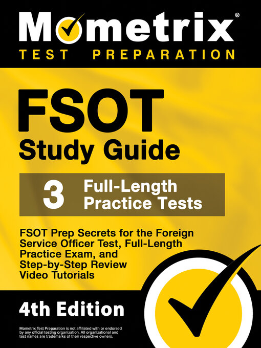 Title details for FSOT Study Guide by Mometrix - Available
